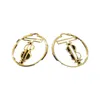 2023Hoop Boucles d'oreilles pour femmes hommes Designers Boucles d'oreilles Lettres Studs Bijoux de mode Luxurys Dimond F Boucle d'oreille 925 Silver Boucles Neckla282I