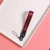Carta de bordado personalizada e criativa marca de moda Strap Keychain Pingente DIY CASE CASE ROBE ROPE UNIVERSAL 5ESQ 7SD7