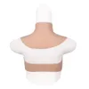 Forme mammaire Faux Seins Demi-Corps Costume Seins En Silicone Artificiels Enhancer CDEG Coupe Crossdresser Transgenre Mastectomie 230921