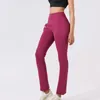 pantalon de yoga nu à haute élasticité européen et américain crossover taille haute soulevant les fesses miel pêche fesses sport fitness pantalon haut-parleur pantalon (CK2301)