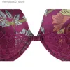 Soutien-gorge Ensembles Mierside JW34PU Sexy Fashion Bra Set Rembourré Push Up Bra Bralette Floral avec culotte sexy 34/36/38/40 B/C Q230922