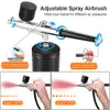 Ansiktsvårdsapparater Airbrush Nail With Compressor Portable Air Brush Paint for Nails Art Cake Målning Craft 230921