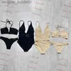 Women's Swimwear Halter Designer Swimwears Women Bodysuit V Neck One Piece Bathing Suit Swimsuits Womens Sexy Designers Bikini Swimwear L230922