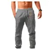 Men's Pants 2023 Men Perfection Shooting Cotton Linen Pant Autumn Breathable Solid Color Trousers Fitness Streetwear