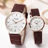 Wristwatches Korean Belt Fashion Watches Quartz Watch For Men And Students Ladies Couple Casual