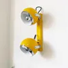 Wall Lamp Nordic Kids Room Yellow Red Round Multi-head Lamps Bedroom Cloakroom Hallway Living Dining Home Decor Lights