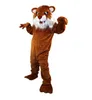 Halloween haute qualité Jaguar tigre léopard mascotte Costume dessin animé déguisement expédition rapide taille adulte