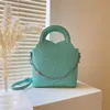 designer damestas INS Letter Chain Eén schouder Crossbody tiffanyity Tas Litchi Patroon Capaciteit Veelzijdige handtas