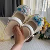 Dou Summer Women's Sandals Eva Jane Mo Mary Shoes for Girls Fashion Outdoor Non Slip Home Slippers Cool Beach Slides 230922 938 PERS