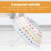 Umbrellas Kid's Clear Bubble Umbrella Men's And Women's Children's Transparent Long Handle Fashion