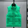 Designer Hommes Gilet Hiver Nouvelle Affaires Casual Poche Chaud Gilet Hommes Automne Vêtements Sans Manches Manteau Veste Vert Gilet M-3XL