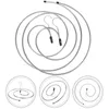 Cintres 2 pièces cintre emballable couverture extérieure blanchisserie séchage écharpe en acier inoxydable enfant