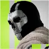 Party Masks Ghost Mask V2 Operador Mw2 Airsoft Cod Cosplay Tactical Skl Fl 230705 Drop Delivery Home Garden Festive Supplies Dhh1U