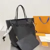 Borse da sera Never Women MM GM tote Designer Borse da sera borsa a tracolla da donna piena Shopping Borse autentiche borse da donna totes di lusso Portamonete 2 pezzi set M40156 01