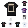 Summer Mens T Shirts Projektanci luźne koszulki designerskie T -koszulki marki mody Tops Mans Polos Casual Shirt LUSURY STREET STREET STREET SLOVE CLO P6BI#