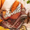 Dekens Deken Kamperen Buiten Picknick Dutje Bank Boho Bed Plaid Sonic Stitch Ateez Dekens en spreien Hoes Rock the Rock Home Textiel HKD230922