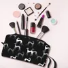 Cosmetic Bags Fashion Cute Sighthounds Travel Toiletry Bag For Women Greyhound Whippet Dog Makeup Organizer Beauty Storage Dopp Kit