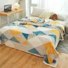 Blankets Hot Sales Comfortable Knit Blanket Throw Soft Chenille Yarn Knitted Blanket Washable Handmade Knit Throw Blanket for Couch Bed HKD230922