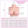 Forma de mama peitos falsos formas de silicone peitos para homens e mulheres mastectomia câncer crossdresser travesti sissy artificial peito enorme 230921