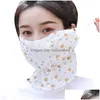 Bandanas Sunsn Mask Anti-Dust Cam Hiking Colorf Sports Entertainment Sun Sading Neck Resistant Drop Delivice Fashion Accessor dhctz