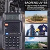 Walkie Talkie Baofeng UV 5R Walkie Talkie Hamradio Comunicador Dual Band Lange afstand Tweeweg Draagbare FM Amateur CB-radiostations Transceiver HKD230922