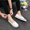 Autumn Casual up Dress Flats Shallow Lace Women Fashion Comfortable Female Canvas Loafers Vulcanized Shoes Ladies Footwear 230922 183