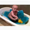 Newborn Baby Bathtub Foldable Flower Blooming Bath Tub Anti-slip Baby Shower Baby Blooming Sink Bath Cushion Skin Bath Pad Mat 201297S