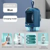 Portable Electric Fan Air Conditioner Rechargeable Mini Mobile Appliances Household Silen Tventilator Desktop Fan Humidifier