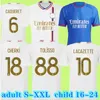 Futbol Jersey hayranları oyuncu 23 24 Maillot 2023 2024 Dijital Dördüncü Futbol Gömlekleri Toko Ekambi Cherki Aouar Ev Lyon Dembele Lacazette Tolisso Boateng Futbol Forması