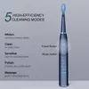 Brosse à dents Seago Brosse à dents électrique sonique USB rechargeable Adulte 360 jours d'autonomie avec 4 têtes de rechange Cadeau SG-575 230921