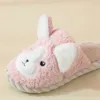 Slippers House Slipper Women Winter Warm Plush Fluffy Lazy Female Home Sleeping Soft Anti slip Casual Indoor Flat Shoes soft Cute 230921