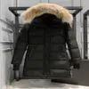 Dames Designer Canadian Goose Halflange versie Pufferjack Donsparka's Winter Dikke warme jassen Dames Winddicht Streetwear725