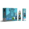 Original RandM Tornado 7000 Puffs Vapes jetables Kit de cigarette électronique rechargeable Bobine de maille RVB 56 saveurs 0/2/3/5% Force de sel Fumot 7 7K