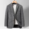 Ternos masculinos de negócios casual blazer estilo britânico elegante simples moda festa wear terno do cavalheiro jaqueta primavera outono casacos