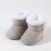 Erste Wanderer Geboren Baby Warme Stiefel Winter Säugling Kleinkind Mädchen Jungen Schuhe Weiche Sohle Anti-rutsch 2023 Kinder Pelz schnee Booties