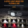Lampy głowicy BoriUt Wysoka mocna loda LED Typ-C Refrenlight Worklight IP65 Wodoodporna nocna głowa rybacka Camping Lantern HKD230922
