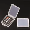 DHL Memory Card Case Box Protective Case for SD SDHC MMC XD CF Card Shatter Container Box White transparent SN870