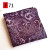 Cravat DANKEYISI Men's Hankerchief Tie Scarves Vintage Floral print Men's Pocket Square Handkerchiefs 25*25cm Hanky Wedding Party 230922