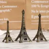 Objetos decorativos estatuetas bronze paris torre eiffel metal artesanato acessórios de decoração para casa estatueta estátua modelo lembrança casa design de interiores 230922