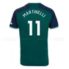 23 24 Soccer Jerseys Smith Rowe Saka Martinelli Tierney 2023 2024 Fotbollskjorta män odegaard gunner g.jesus vieira män fans spelar version hem borta tredje