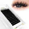 Ciglia finte Abonnie Effetto bagnato Cosplay A Shape Lash Natural Soft Spikes Lash Fluffy Estensioni ciglia individuali 230921