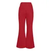 Herenbroeken Heren Vintage uitlopende effen kleur elastische taille broek Y2k esthetiek Trendy vrije tijd elegante slanke panty