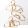 Hangers Racks Rattan Wall Hooks Sun/Moon/Sunflower/Rainbow Kids Garments Organizer Rack Clothes Hat Hanging Hook Hanger 20220923 Q Dhvgf