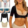 Arm Shaper Women Underwear Power Stone Upper Bra Post Slimmer Compression Long Sleeves Vest Shaperwear 230921