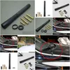 Car Antennas Styling 4.7 Inch Carbon Fiber Antenna Aerials For Ford Focus 2 And 3 Fiesta Kuga Ecosport Mazda 6 Mx-5 Miata Rx-8 Drop De Dhqec