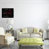 Wall Clocks Led Digital Clock With Indoor Temperature 24 Hours Display Alarm