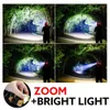 Lampade frontali ZOOM Lampada frontale a LED Lampada frontale da pesca 3 * XML Lampada con sensore ricaricabile USB Torcia frontale impermeabile Lampada frontale da 18650 HKD230922