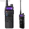 Walkie Talkie 2023 Venda quente Baofeng UV-5R 8W High Powr Tri Opcional Power Walkie Talkie Dual Band Amador Portátil Rádio em dois sentidos HKD230922