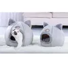 Zdejmowane łóżko kota wewnętrzne dla psów kota z materacem ciepła zwierzak głęboko śpiąca zimowa kotka Kennel Puppy Cage leżak LJ20122309M