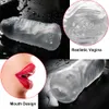 Masturbators Electric Man Male Masturbator Cup For Men Sucking Vibrator Penis Stimulation Realistic Vagina Pussy Blowlob Oral Adult Sex Toys Tool 230922